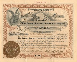 Cotton Journal Publishing Co.